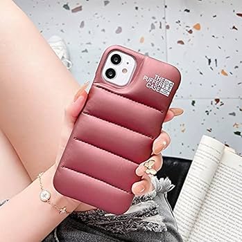 iPhoneアクセサリー The Puffer Case - Rouge / iPhone 14/13 The Puffer Case® - Rouge | Urban Sophistication